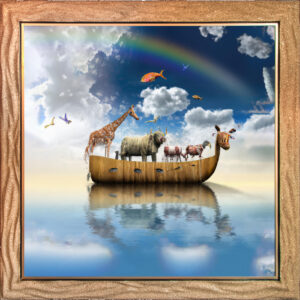 After the Flood, 2048 (Noah's Ark) - Eiger incl frame